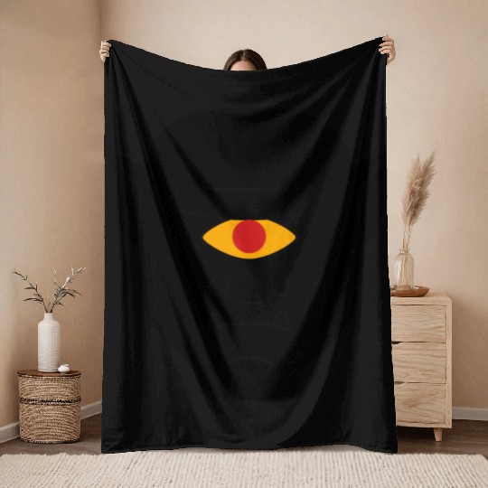 Cyclops Throw Blankets