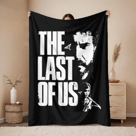 The last of us Throw Blankets
