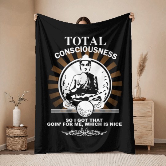 Caddyshack - That goin' for me, which is nice Throw Blankets