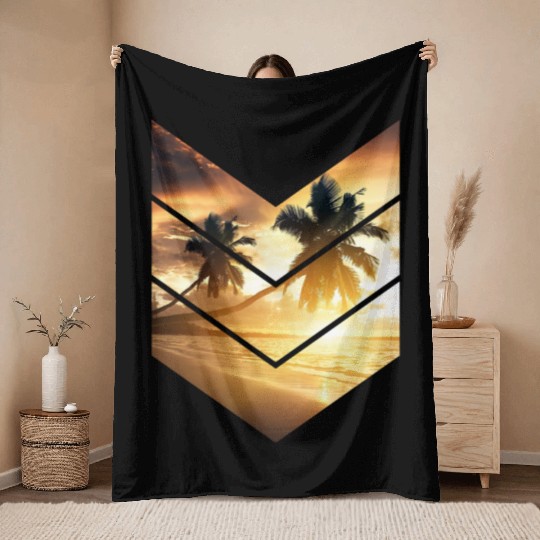 California Dream Throw Blankets