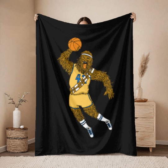 Chewbacca Throw Blankets