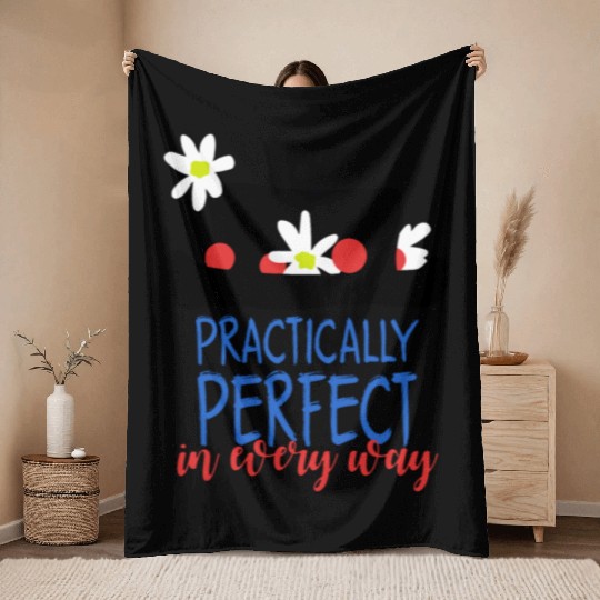 Mary Poppins Throw Blankets
