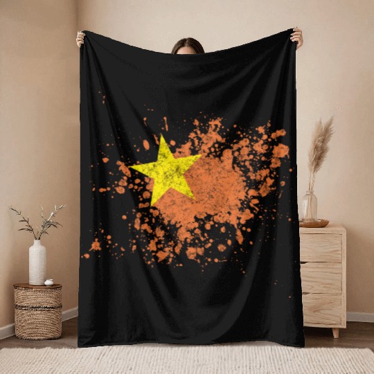 Vietnam Throw Blankets