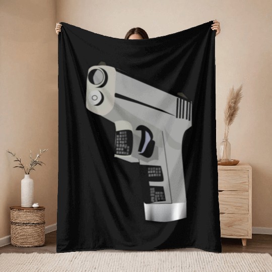Gun Throw Blankets