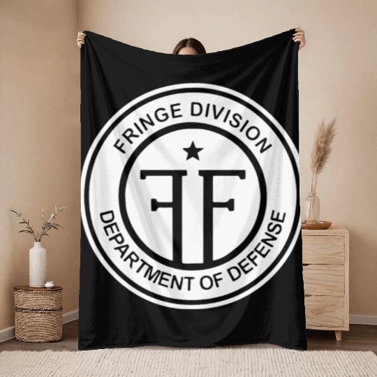 Womens Fringe Division Ladies Fitted Tv Sci Fi Com Throw Blankets