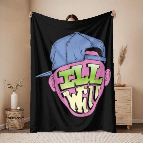Fresh Prince of Bel Air Throw Blankets