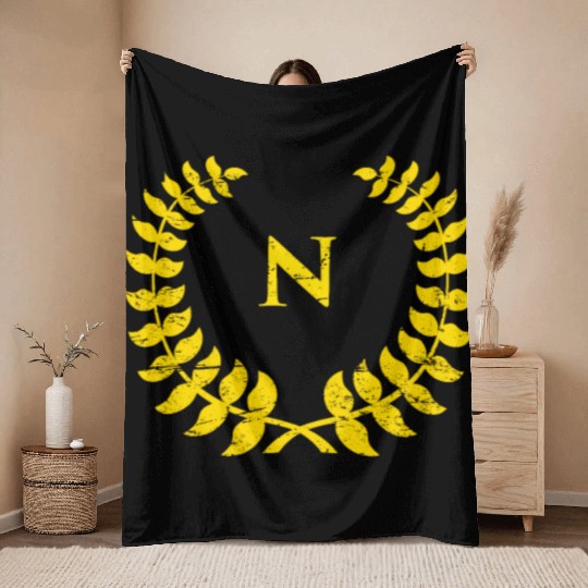 Napoleon Bonaparte Seal Throw Blankets