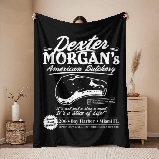 Dexter morgan - Dexter morgan - dexter morgan's Throw Blankets