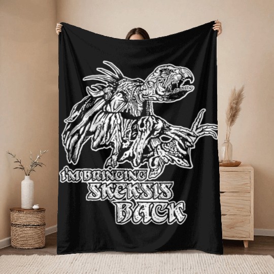 Dark crystal - I'm bringing skeksis back to you Throw Blankets