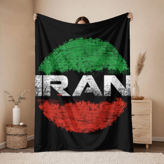 Iran Throw Blankets