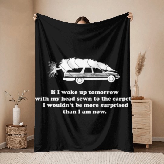 Griswold Christmas Vacation Throw Blankets