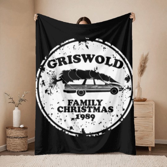 Griswold Christmas Vacation Throw Blankets