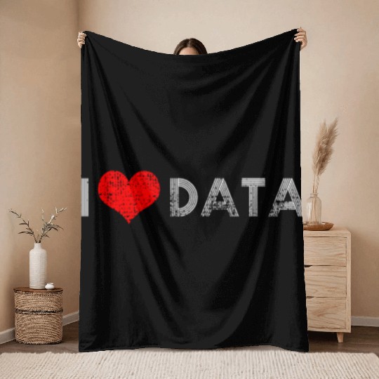 Computer Science Mathematics Data Statistics Throw Blankets