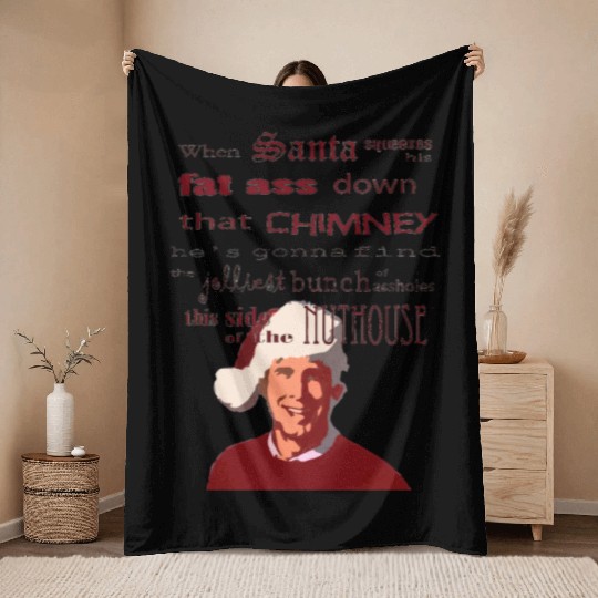 Clark Griswold Throw Blankets
