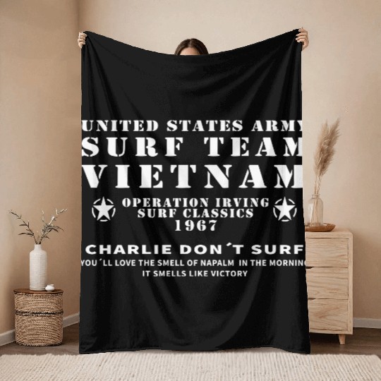 US Army | Surf Team Vietnam Throw Blankets