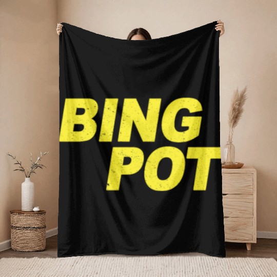 Bing Pot Brooklyn Nine Nine Brooklyn 99 Quotes Throw Blankets