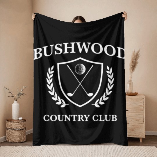Bushwood country club UGP campus funny golf Throw Blankets