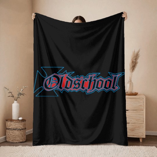 Old School style cool stylish original Throw Blankets