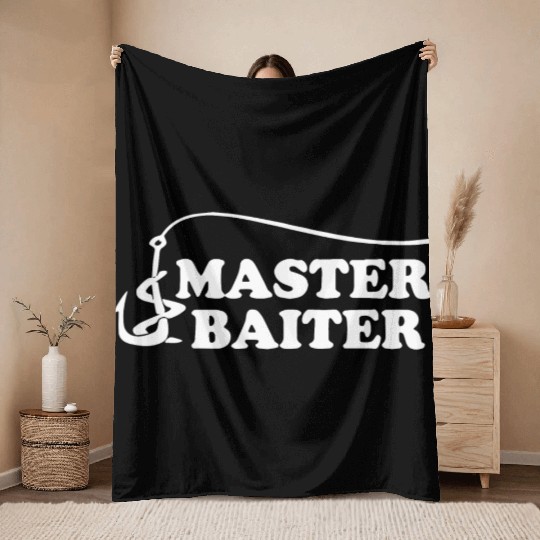 master baiter 2 Throw Blankets