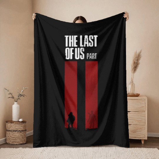 the last of us part 2 Throw Blankets
