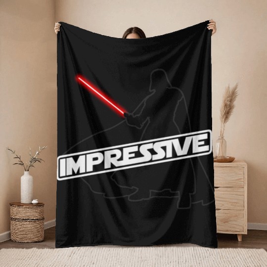Darth Vader Impressive Throw Blankets