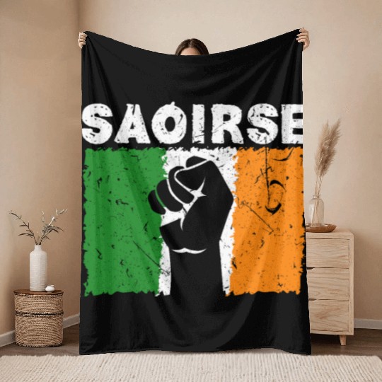 Saoirse Irish Republican Conservative Capitalist I Throw Blankets