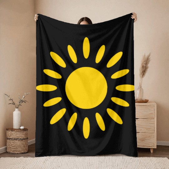 Holidays - Summer - Sun - Sea Throw Blankets