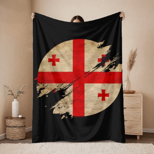 Georgen Circle Throw Blankets