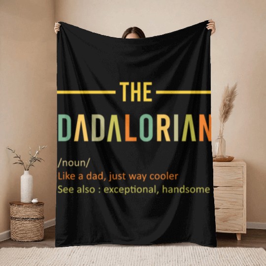 THE DADALORIAN Throw Blankets