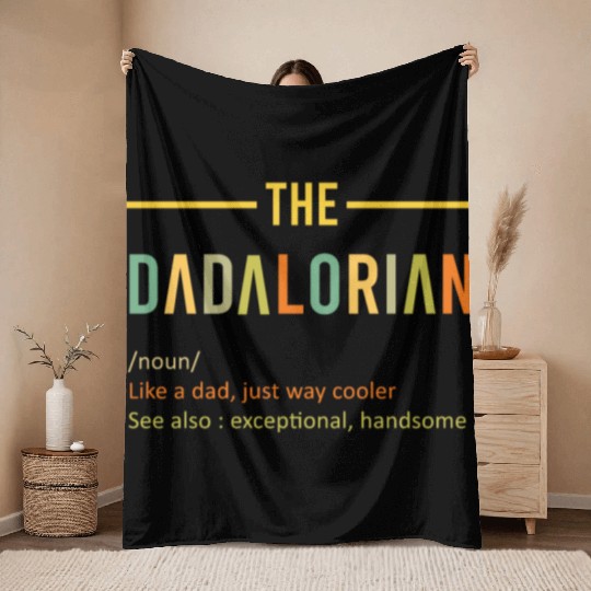 THE DADALORIAN Throw Blankets