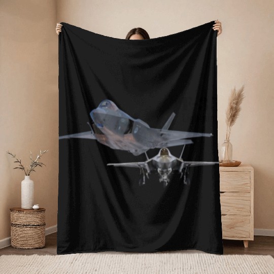 F-35 Throw Blankets