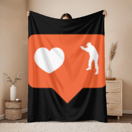 security guard Throw Blankets