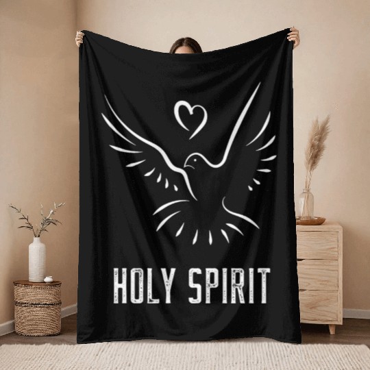 Holy Spirit Holy Spirit Holy Spirit Throw Blankets