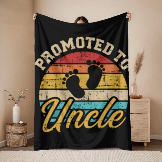 Uncle Throw Blankets