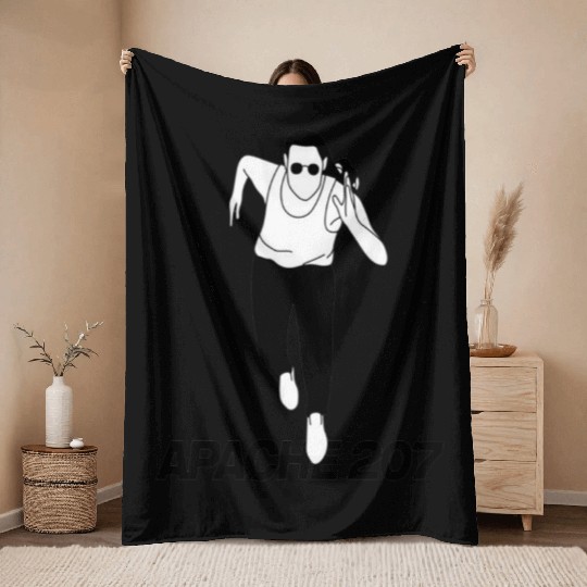 Apache 207 Rap Throw Blankets