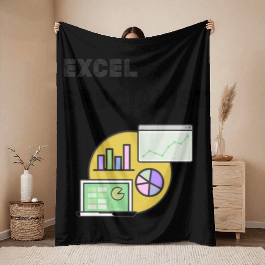 Excel Specialist Throw Blankets