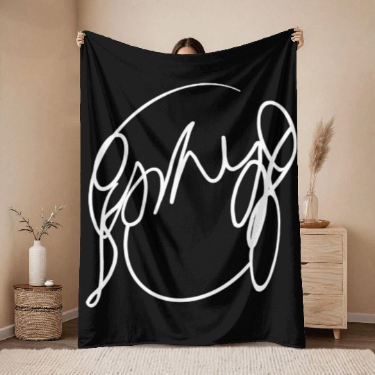 Ramona Flowers Throw Blankets