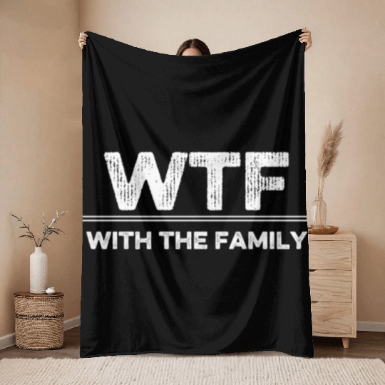 Family Vacation Throw Blankets