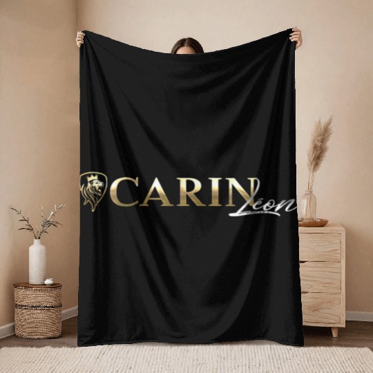 Womens Carin Leon Mexican V Neck Throw Blankets