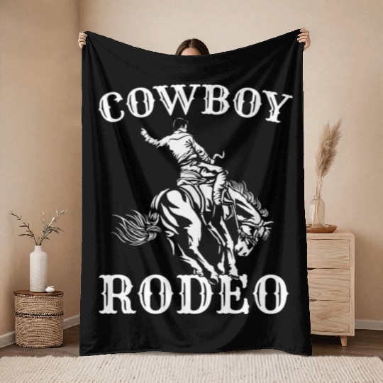 Cowboy Throw Blankets