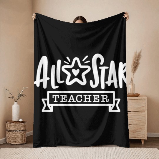Teacher, teacher appreciation Throw Blankets