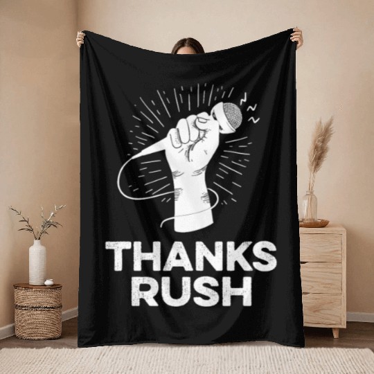 Forever a Ditto Head thanks rush- Rush Tribute Throw Blankets