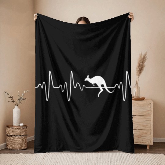Kangaroo Throw Blankets For Men And Women