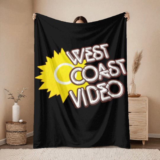 West Coast Video Throw Blankets
