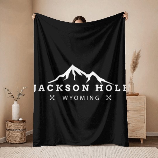 Jackson Hole Wyoming Throw Blankets National Park Throw Blankets M