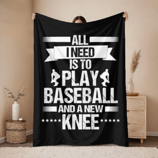 Baseball Pitcher Baseball Stadium Baseball Player Throw Blankets