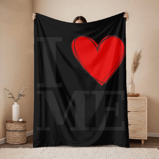 I love me Throw Blankets