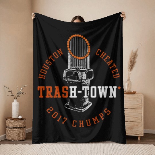 Astros Cheated 2017 Throw Blankets