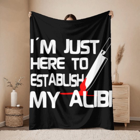 True Crime Detective Serial Killer Documentaries Throw Blankets