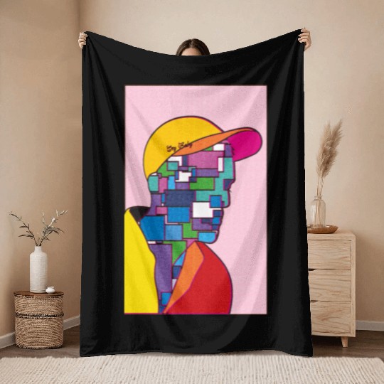 Lil peep Cry Baby Throw Blankets
